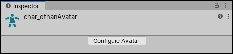 Inspector для субактива Avatar