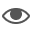  Значок для видимого GameObject — это глаз. 