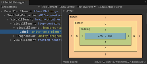 UI Пример отладчика
