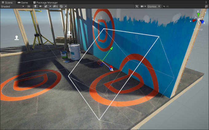 Наклейки в Universal Render Pipeline